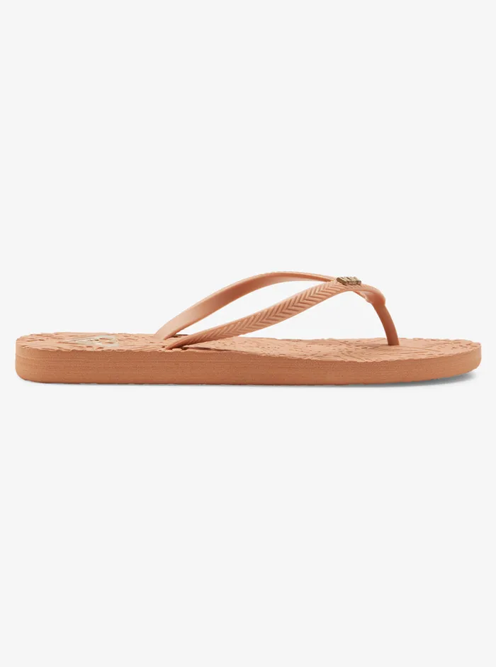 Roxy Flip Flops Antilles Flip Flops Beige 8211 Womens