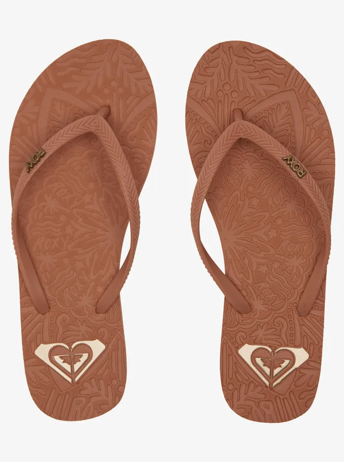 Roxy Flip Flops Antilles Flip Flops Beige 8211 Womens
