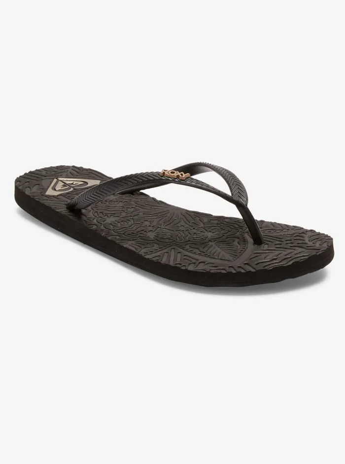 Roxy Flip Flops Antilles Flip Flops Black 8211 Womens