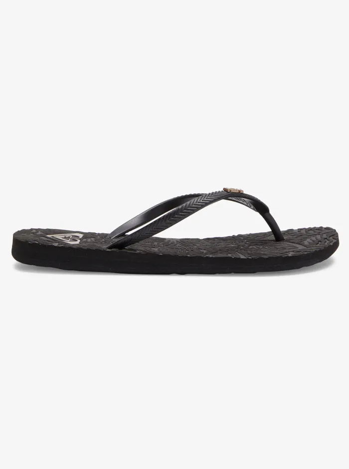 Roxy Flip Flops Antilles Flip Flops Black 8211 Womens