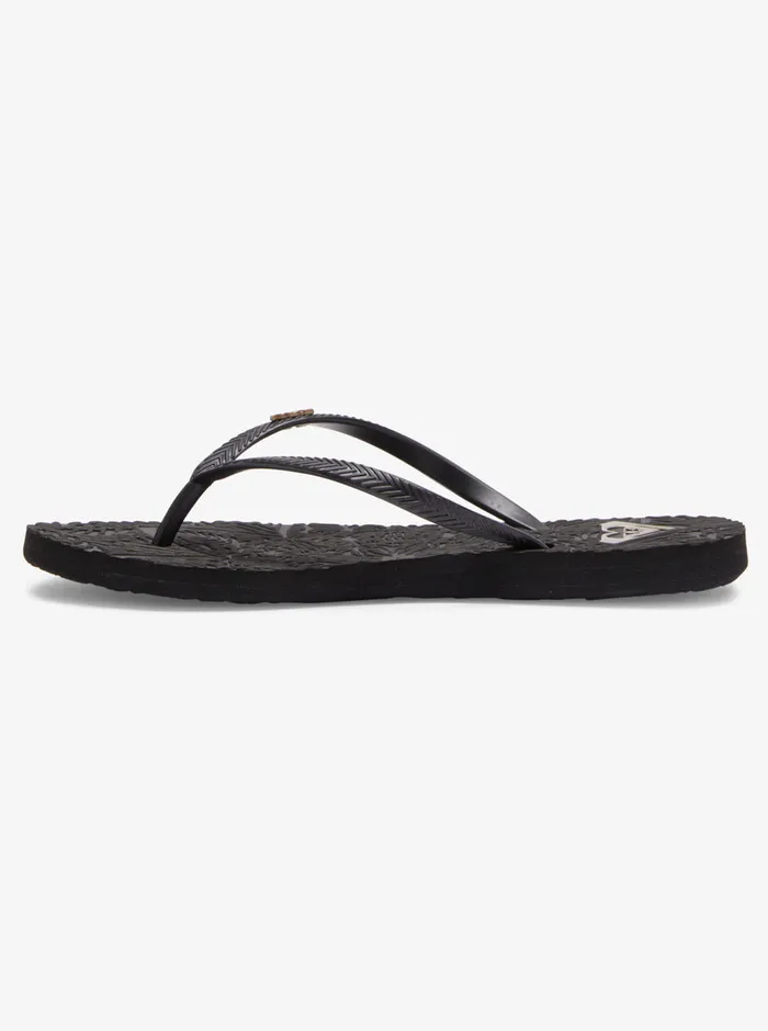 Roxy Flip Flops Antilles Flip Flops Black 8211 Womens