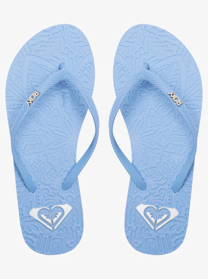 Roxy Flip Flops Antilles Flip Flops Blue Haze 8211 Womens