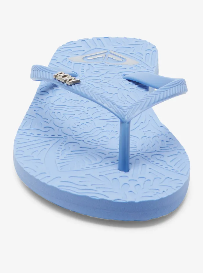 Roxy Flip Flops Antilles Flip Flops Blue Haze 8211 Womens