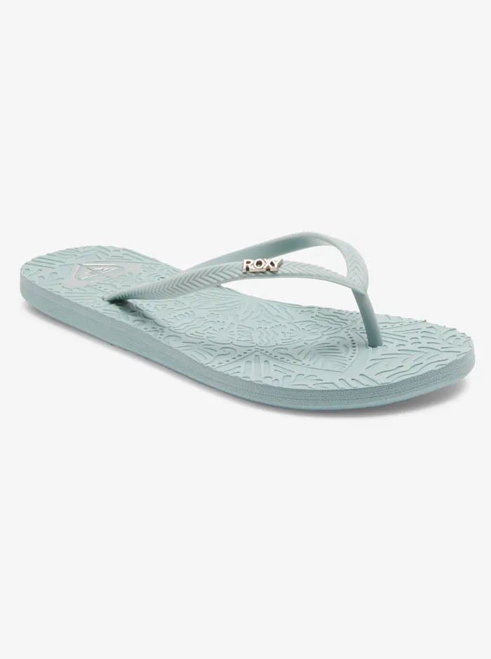 Roxy Flip Flops Antilles Flip Flops Blue Surf 8211 Womens
