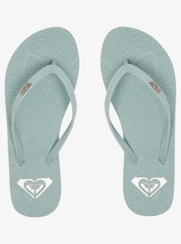 Roxy Flip Flops Antilles Flip Flops Blue Surf 8211 Womens