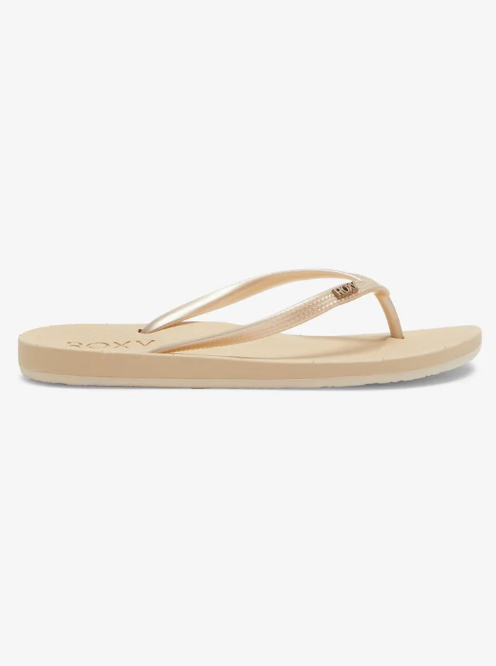 Roxy Flip Flops Jettie Sandals Champagne 8211 Womens