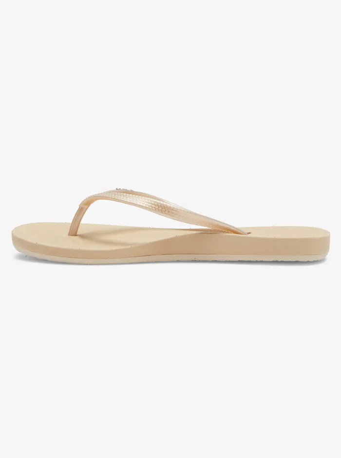 Roxy Flip Flops Jettie Sandals Champagne 8211 Womens