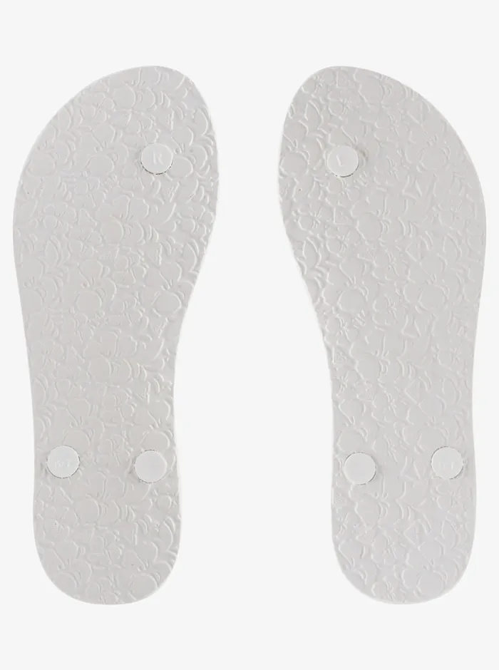 Roxy Flip Flops Jettie Sandals White 8211 Womens