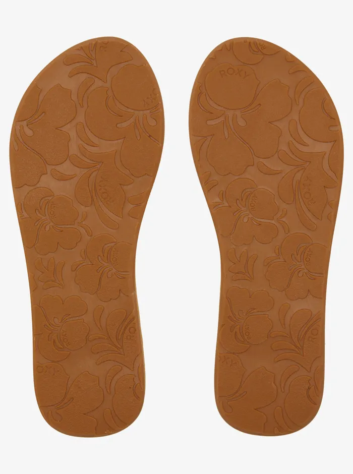 Roxy Flip Flops Malia II FlipFlops Natural 8211 Womens