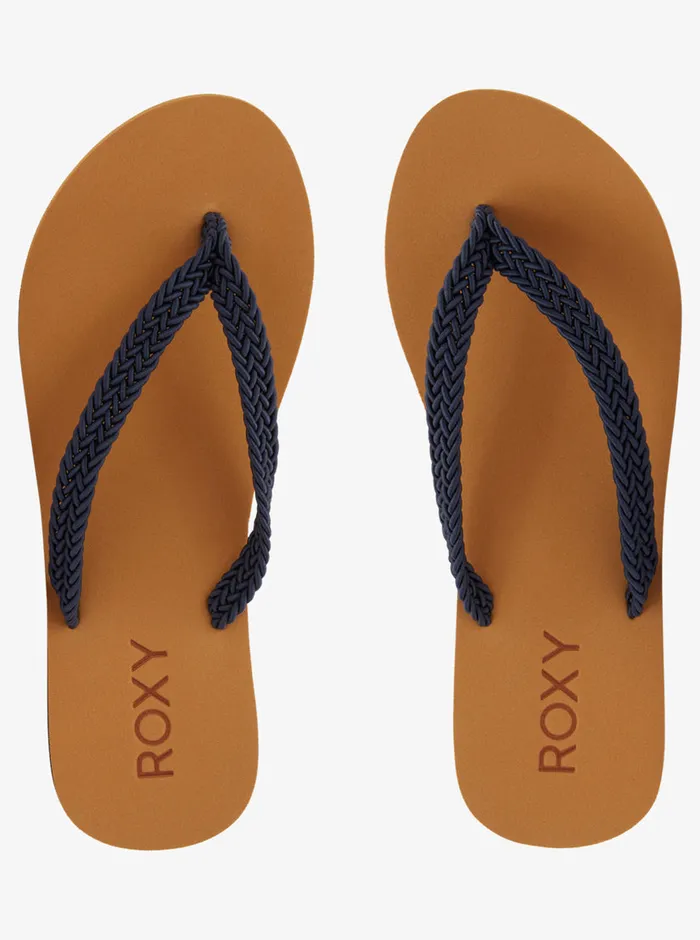 Roxy Flip Flops Malia II FlipFlops Navy 8211 Womens