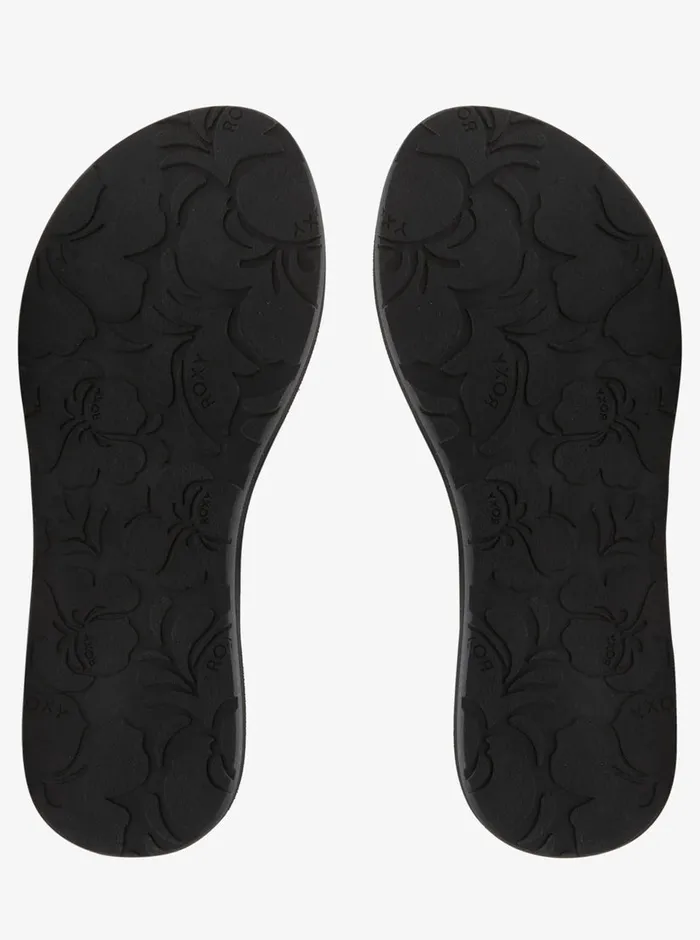 Roxy Flip Flops Porto IV FlipFlops Black 8211 Womens