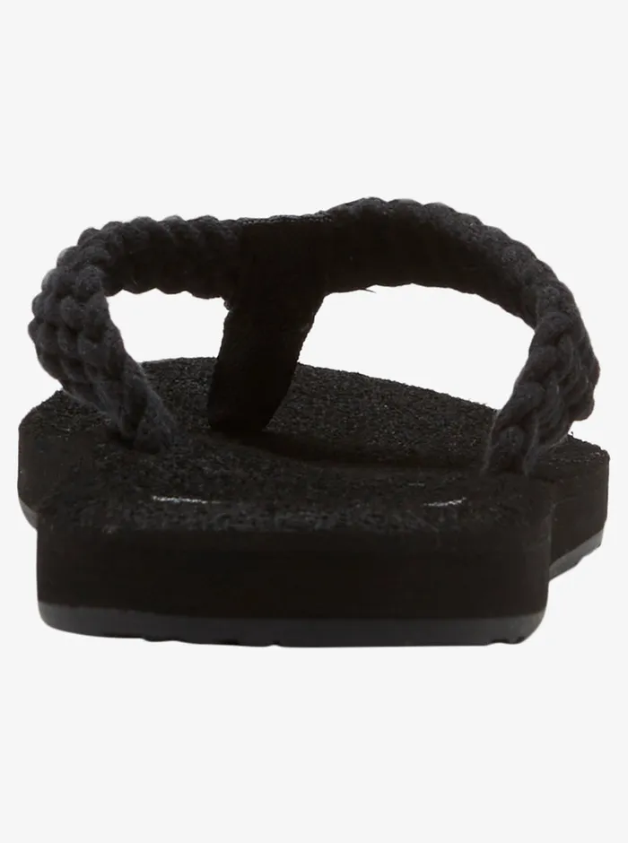 Roxy Flip Flops Porto IV FlipFlops Black 8211 Womens