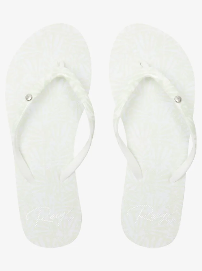 Roxy Flip Flops Portofino FlipFlops Lt Sage 8211 Womens