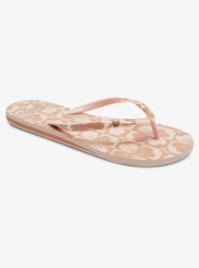 Roxy Flip Flops Portofino FlipFlops Natural 8211 Womens