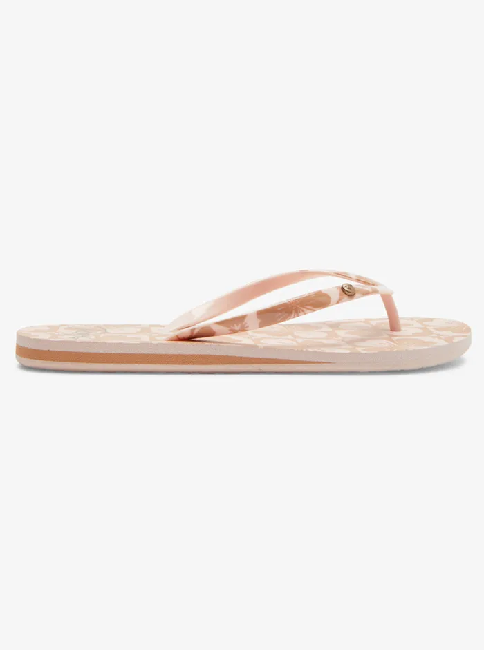 Roxy Flip Flops Portofino FlipFlops Natural 8211 Womens