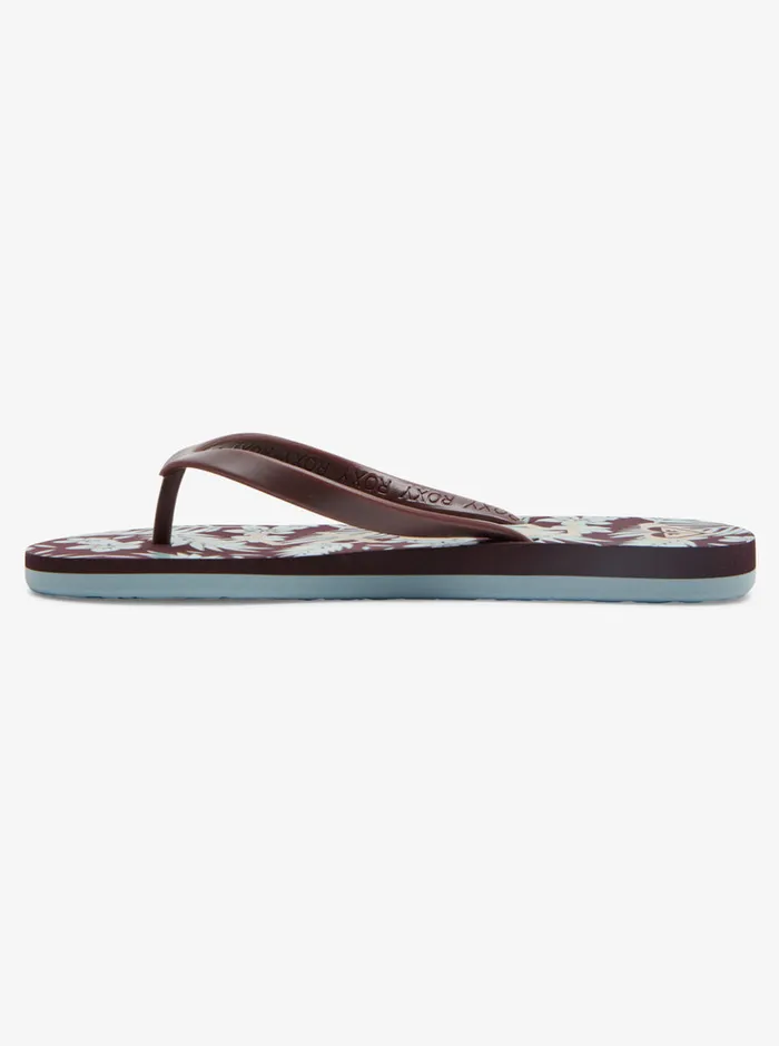 Roxy Flip Flops Tahiti FlipFlops Chocolate 8211 Womens