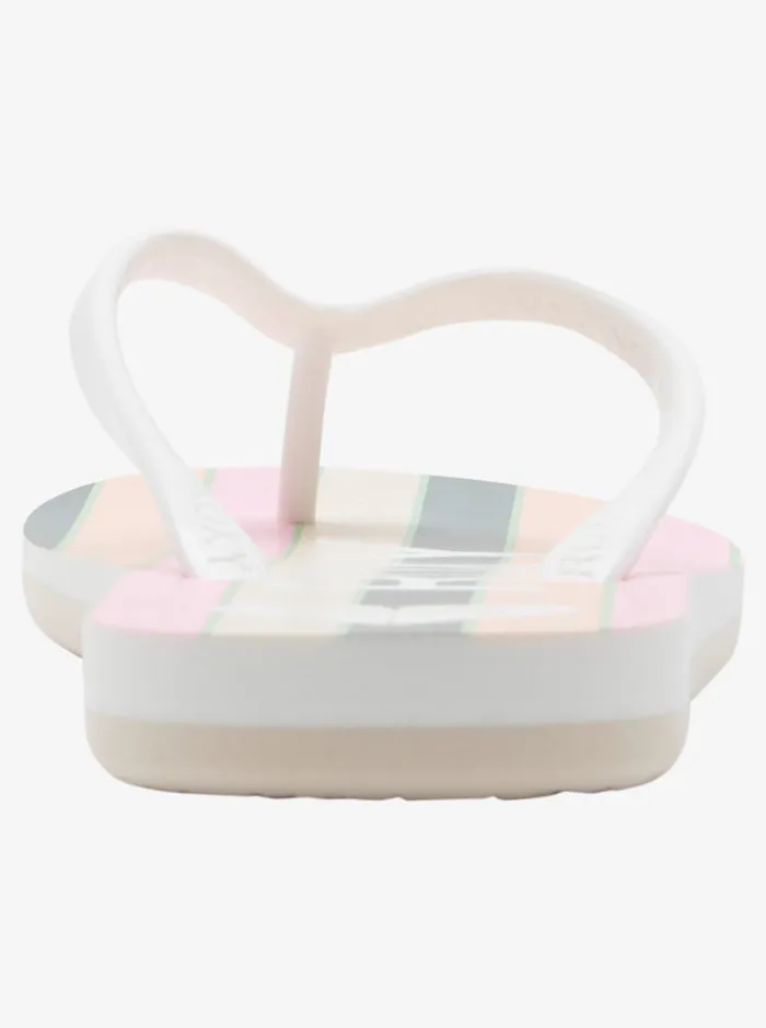 Roxy Flip Flops Tahiti FlipFlops Peach Cream 8211 Womens