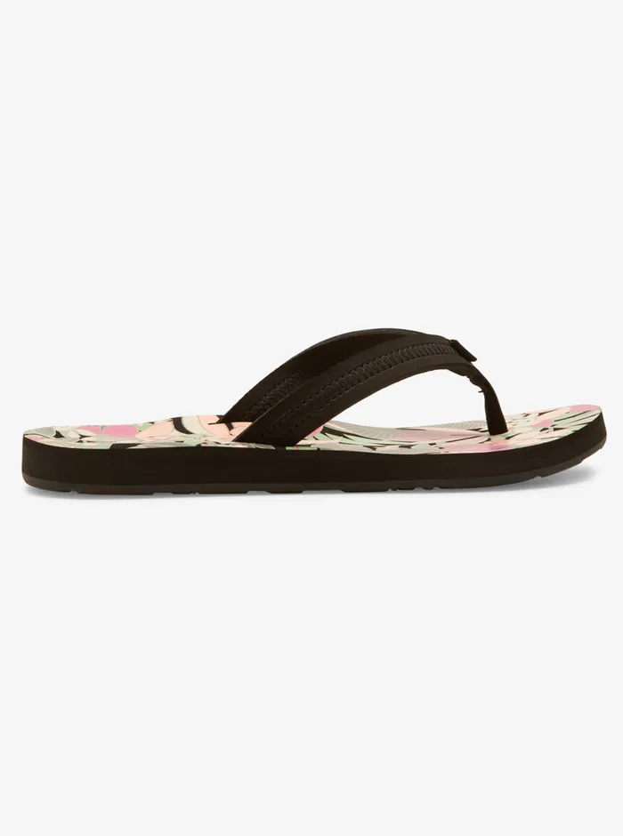 Roxy Flip Flops Vista Loreto II FlipFlops Blkmulti 8211 Womens