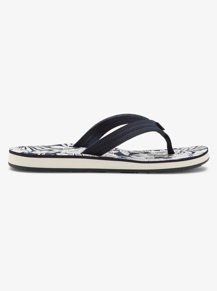 Roxy Flip Flops Vista Loreto II FlipFlops Navy White 8211 Womens