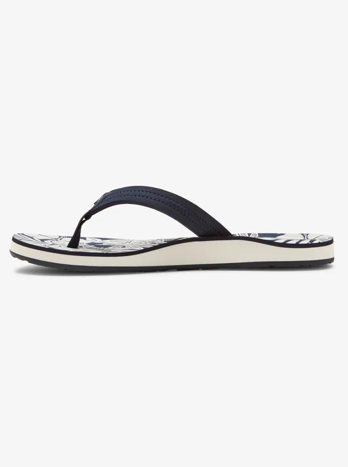 Roxy Flip Flops Vista Loreto II FlipFlops Navy White 8211 Womens