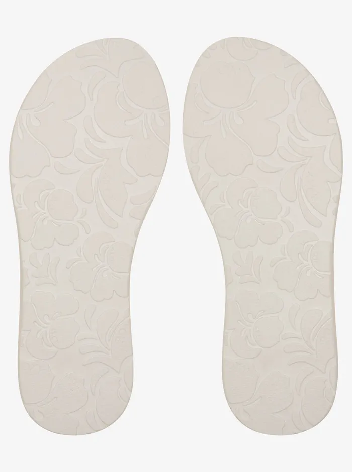 Roxy Flip Flops Vista Loreto II FlipFlops Whitelt Blue 8211 Womens