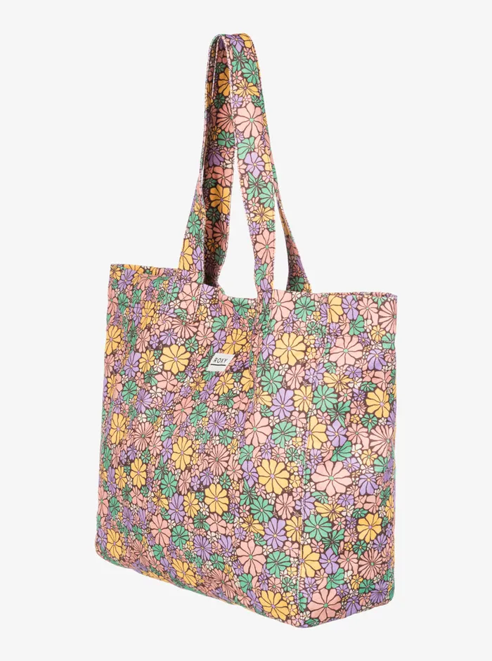 Roxy Handbags Anti Bad Vibes Printed Beach Bag Root Beer All About Sol Mini 8211 Womens
