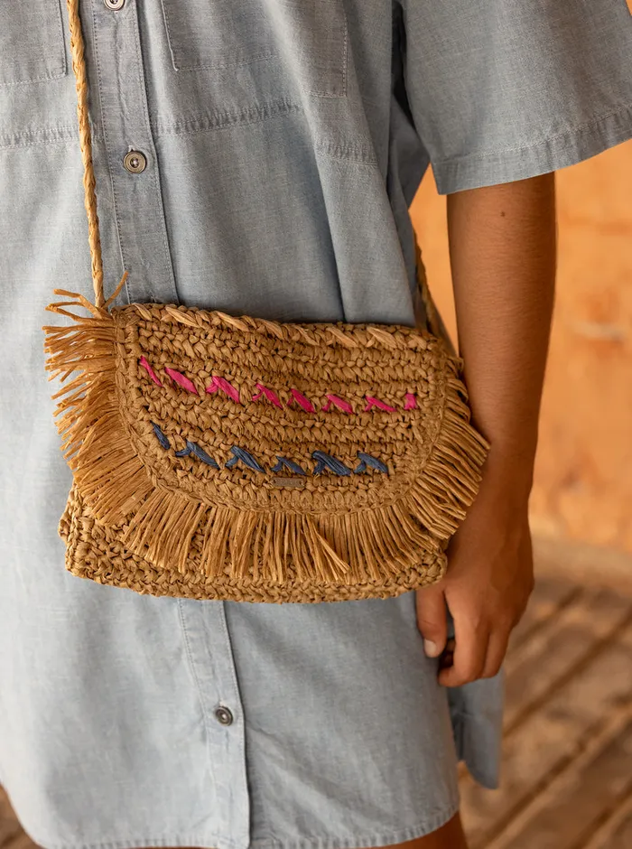 Roxy Handbags Sangria Party Cross Body Bag Natural 8211 Womens