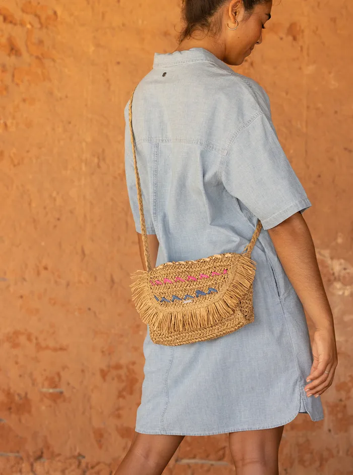 Roxy Handbags Sangria Party Cross Body Bag Natural 8211 Womens