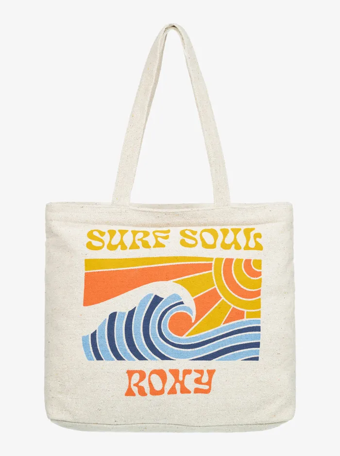 Roxy Handbags Summer Flower Tote Bag Natural 8211 Womens