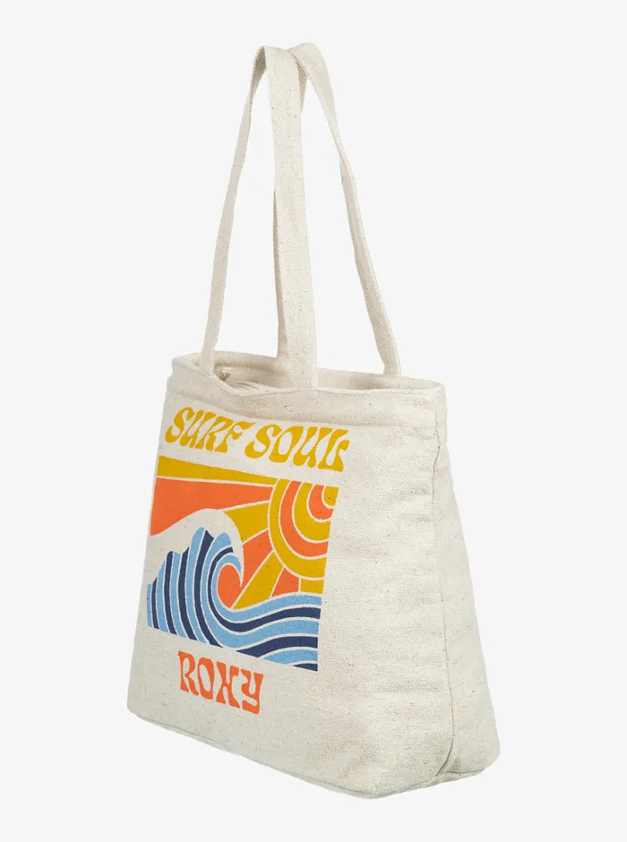 Roxy Handbags Summer Flower Tote Bag Natural 8211 Womens