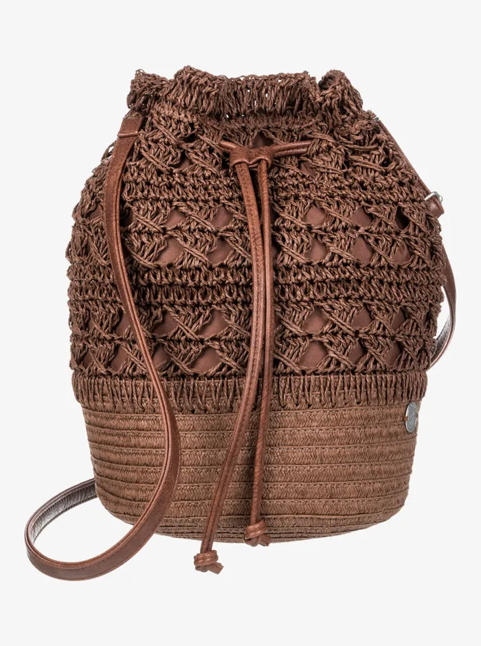 Roxy Handbags Sunset Music Bucket Bag Root Beer 8211 Womens