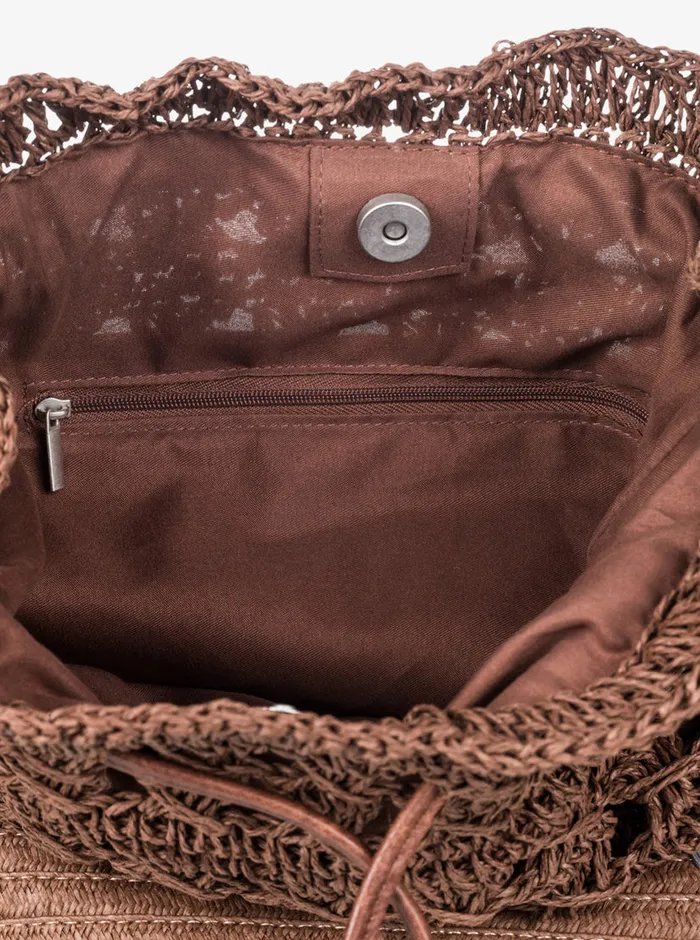 Roxy Handbags Sunset Music Bucket Bag Root Beer 8211 Womens