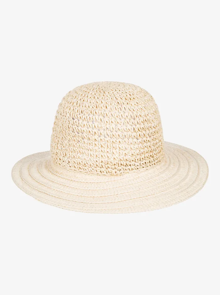 Roxy Hats Aloof Beauty Straw Sun Hat Natural 8211 Womens