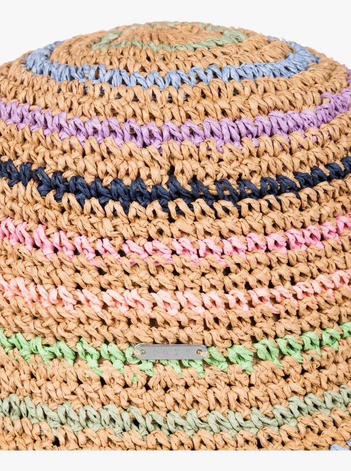 Roxy Hats Candied Peacy Sun Hat Natural 8211 Womens