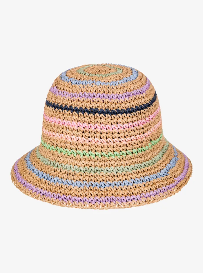 Roxy Hats Candied Peacy Sun Hat Natural 8211 Womens