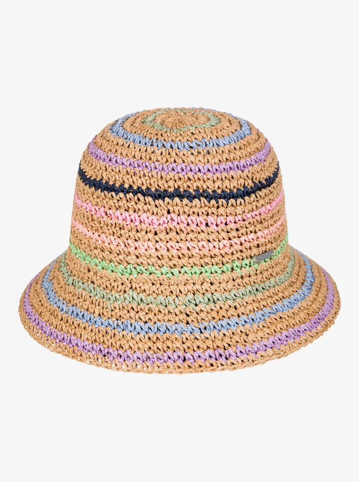 Roxy Hats Candied Peacy Sun Hat Natural 8211 Womens