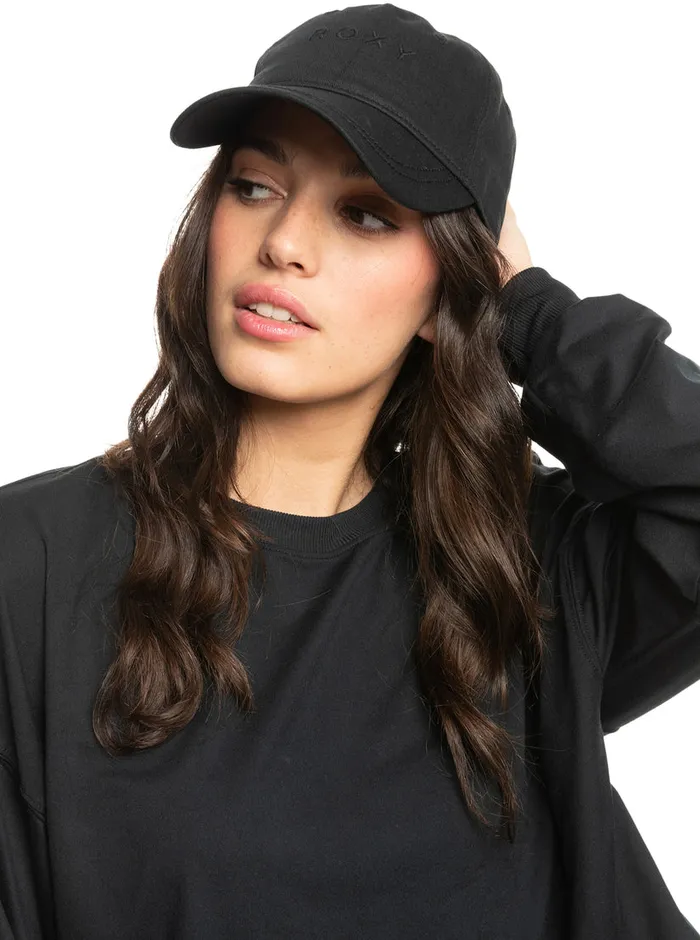 Roxy Hats Dear Believer Baseball Hat Anthracite 8211 Womens