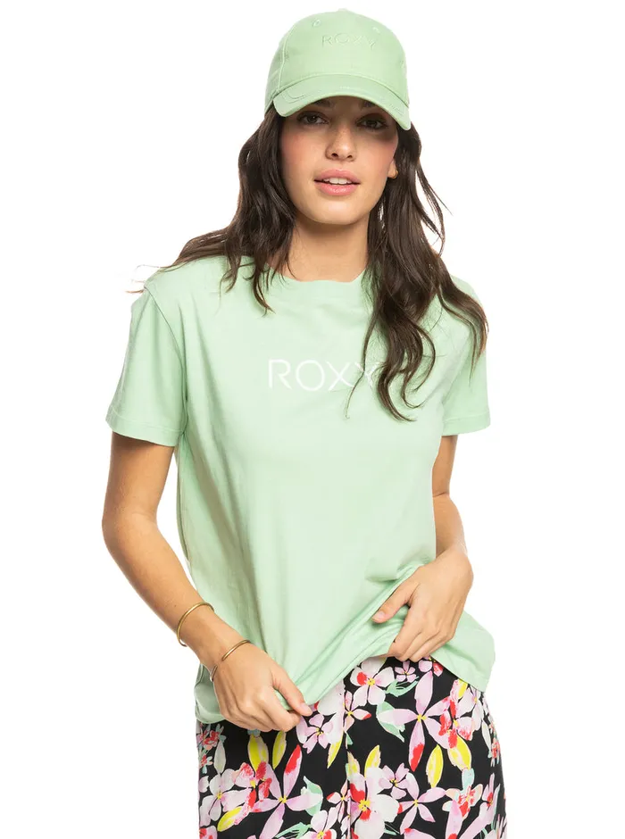 Roxy Hats Dear Believer Color Baseball Hat Quiet Green 8211 Womens