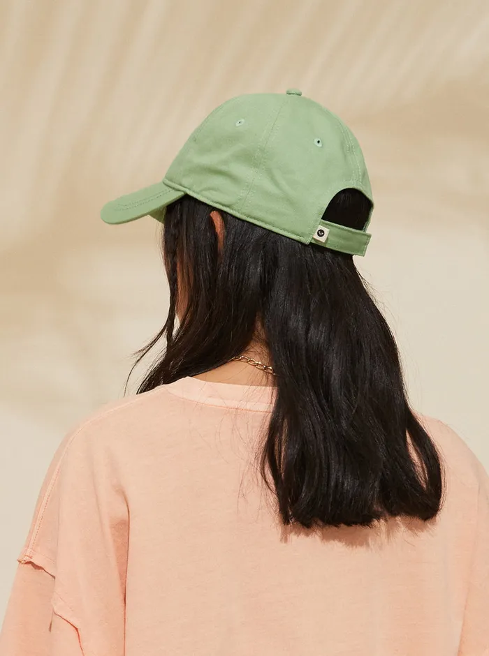 Roxy Hats Dear Believer Color Baseball Hat Quiet Green 8211 Womens