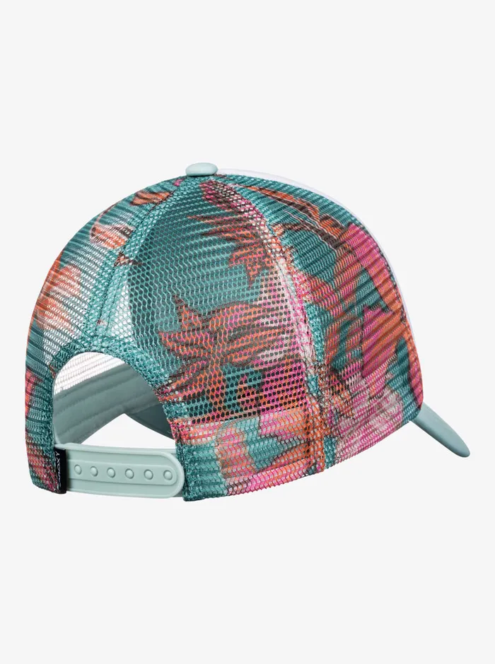 Roxy Hats Donut Spain Trucker Hat Blue Surf Kartoffel Tropical 8211 Womens