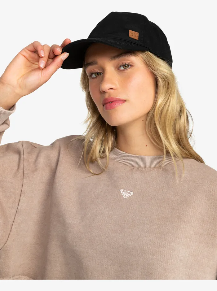 Roxy Hats Extra Innings Baseball Hat Anthracite 8211 Womens