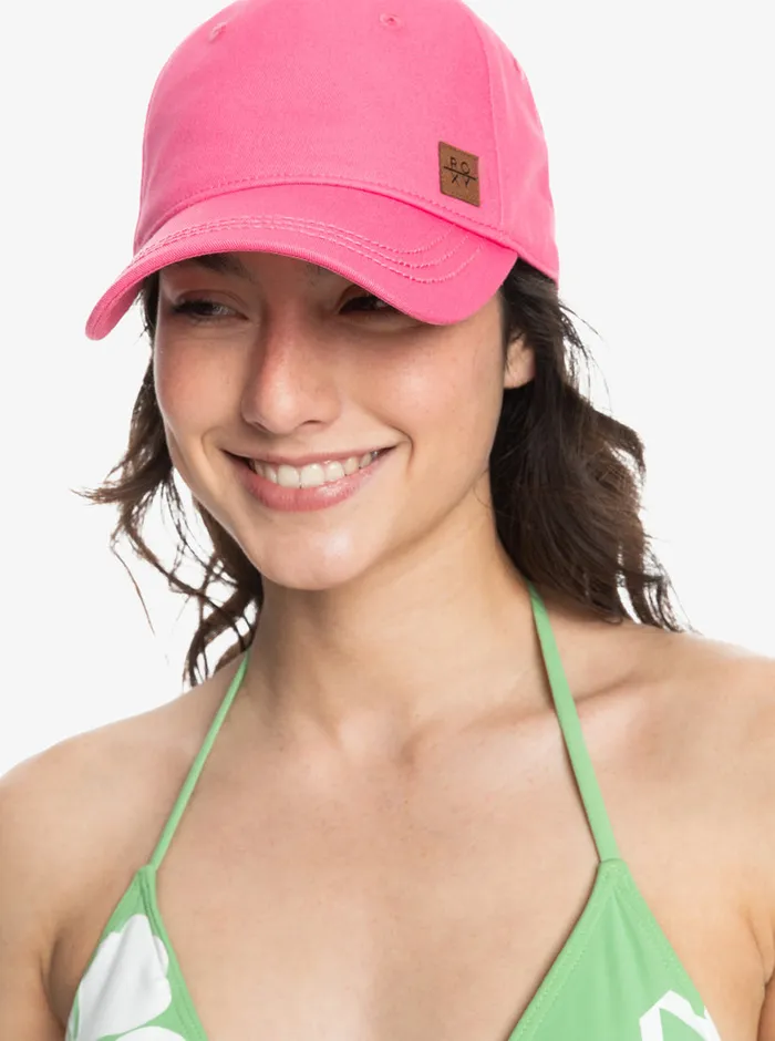 Roxy Hats Extra Innings Color Baseball Hat Shocking Pink 8211 Womens