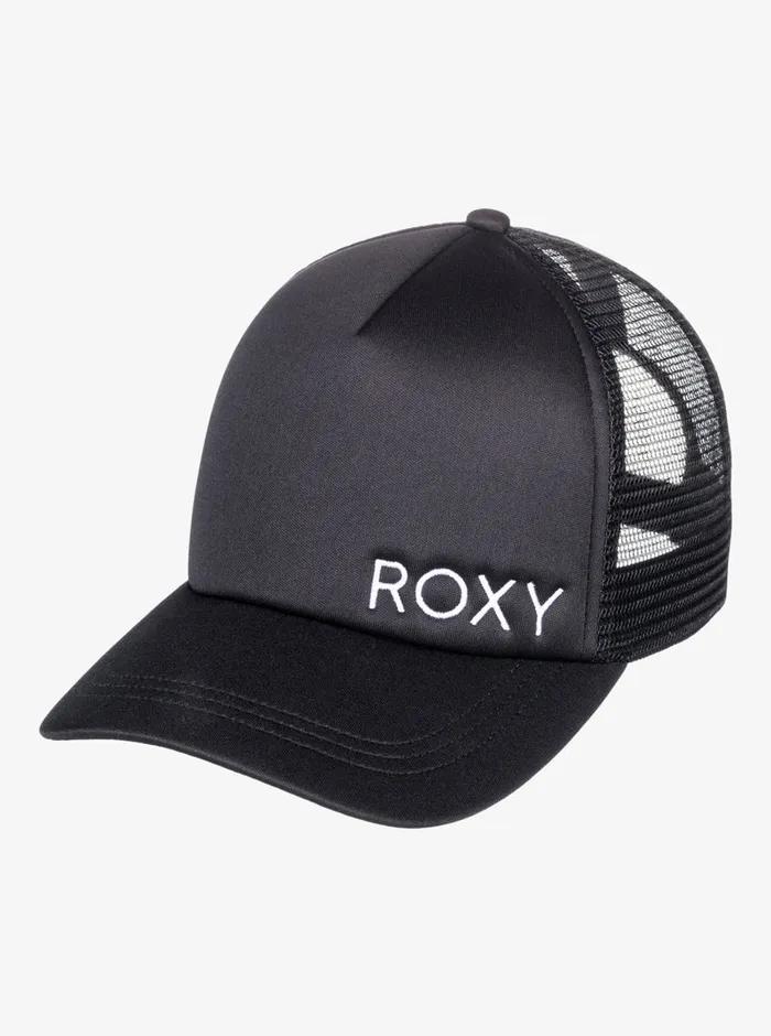 Roxy Hats Finishline 2 Black Trucker Hat Anthracite 8211 Womens
