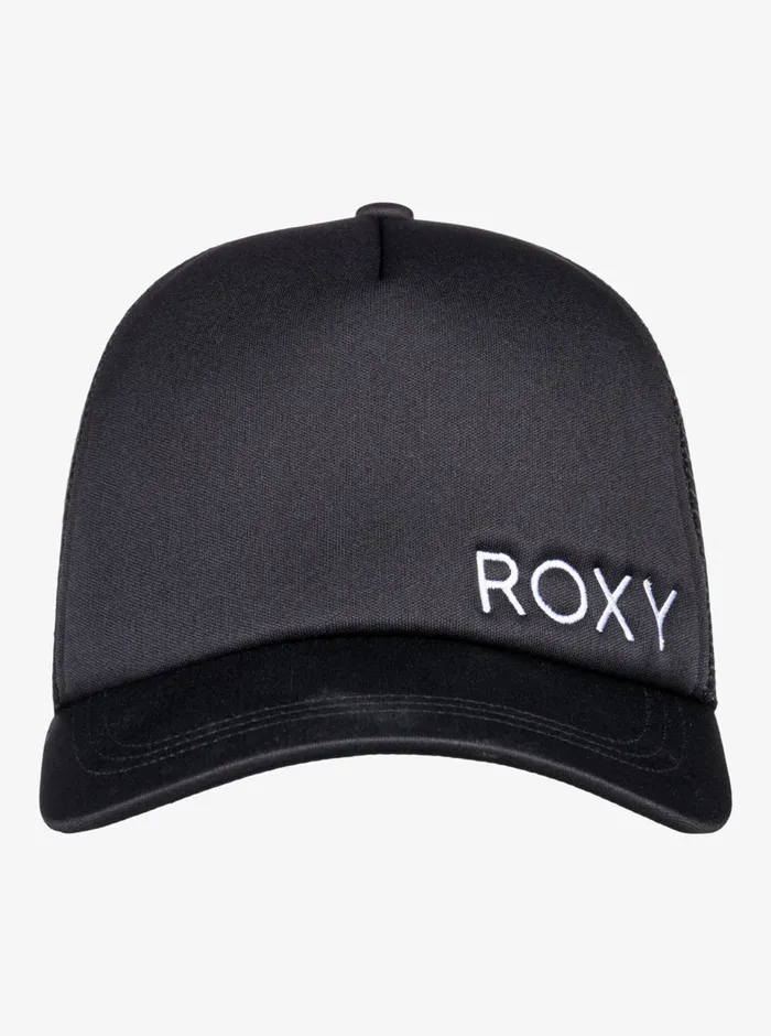 Roxy Hats Finishline 2 Black Trucker Hat Anthracite 8211 Womens