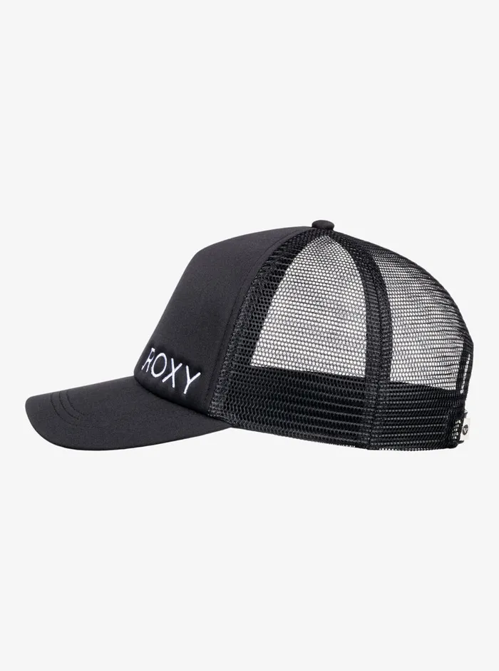 Roxy Hats Finishline 2 Black Trucker Hat Anthracite 8211 Womens
