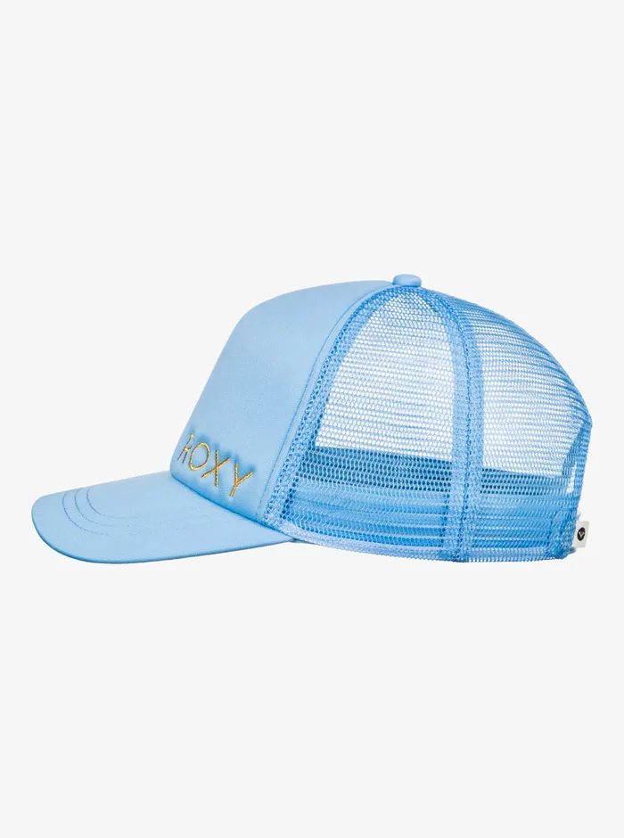 Roxy Hats Finishline Trucker Hat Bel Air Blue 8211 Womens