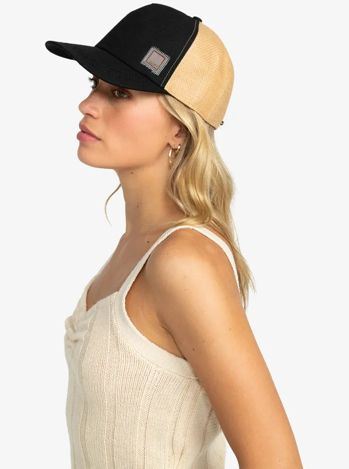 Roxy Hats Incognito Trucker Hat Anthracite 8211 Womens