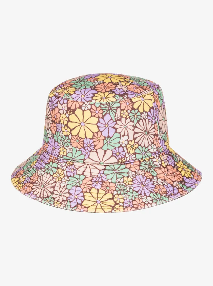 Roxy Hats Jasmine Paradise Reversible Sun Hat Root Beer All About Sol Mini 8211 Womens