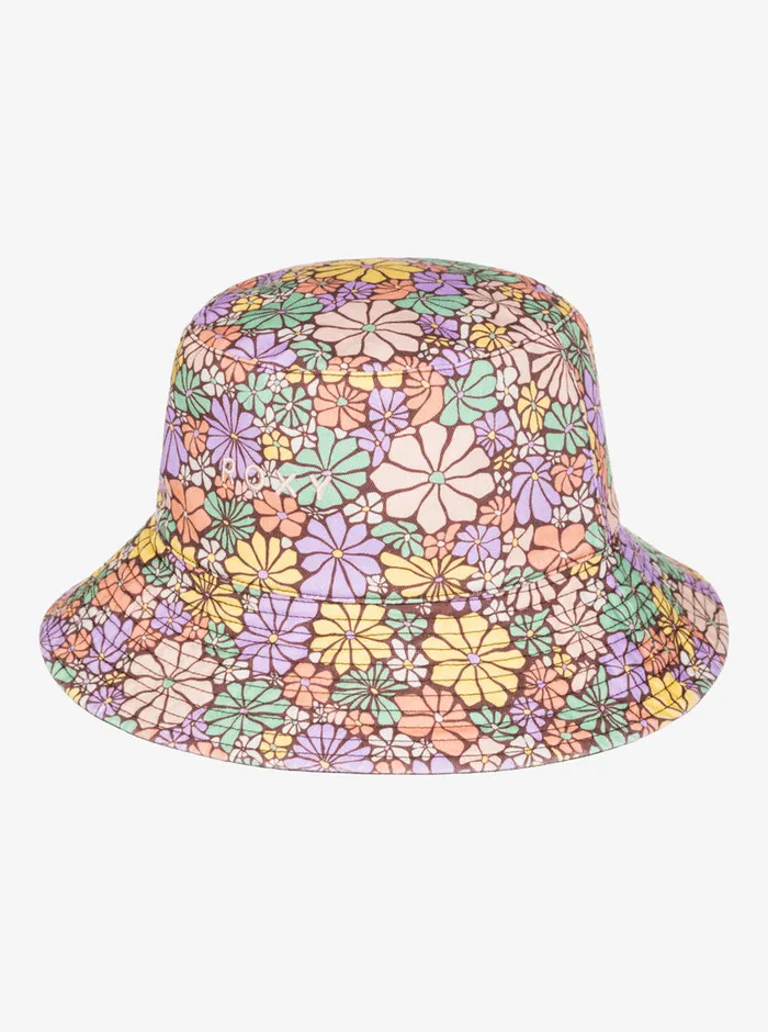 Roxy Hats Jasmine Paradise Reversible Sun Hat Root Beer All About Sol Mini 8211 Womens