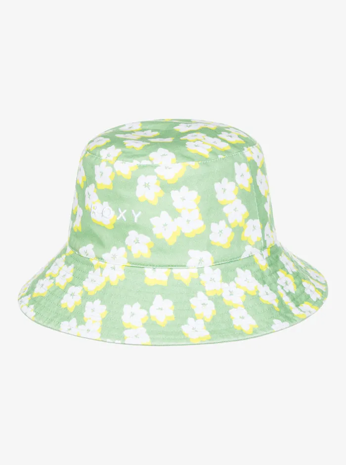 Roxy Hats Jasmine Paradise Sun Hat Quiet Green Floral Delight 8211 Womens